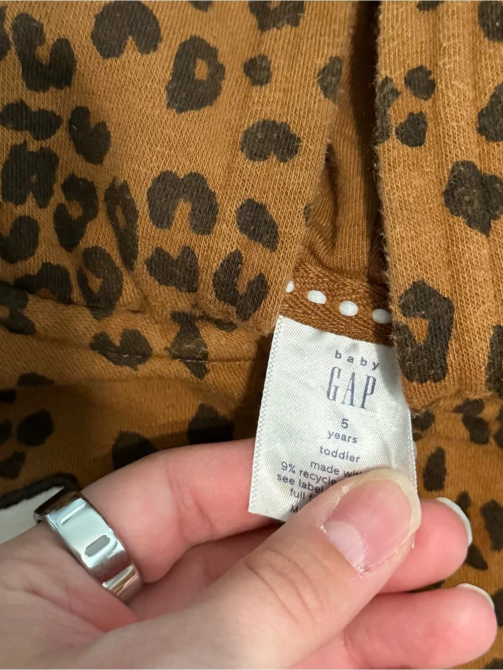 GAP girls leopard
